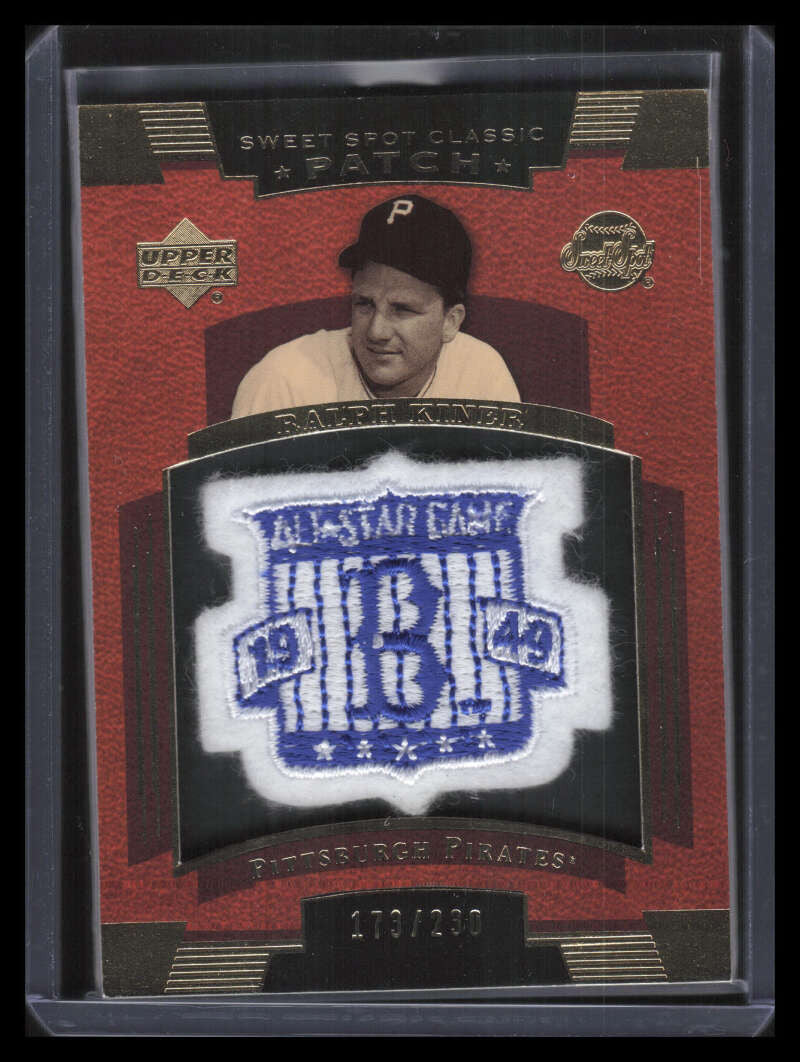2004 Sweet Spot Classic Patch 230 SSPRK Ralph Kiner All-Star Game Patch 173/230