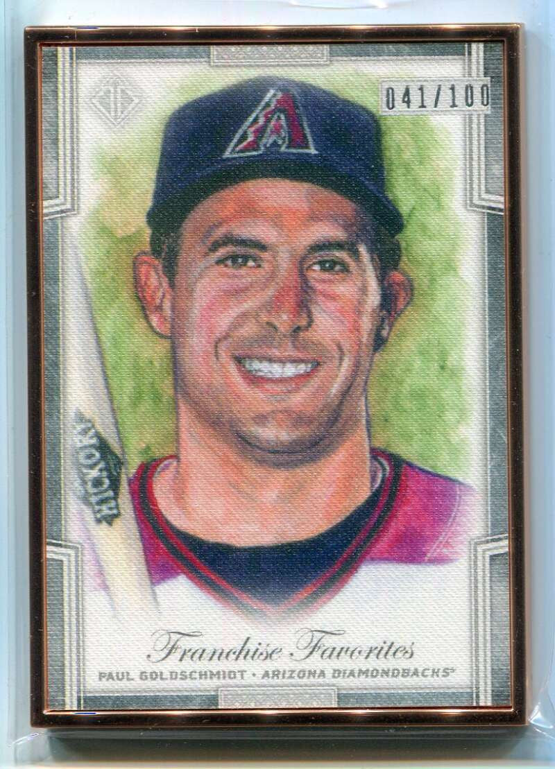 2019 Topps Transcendent Franchise Favorites Reproduction Paul Goldschmidt 41/100
