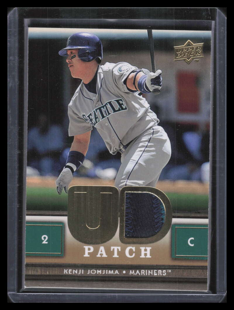 2008 Upper Deck UD Game Patch KJ Kenji Johjima Patch