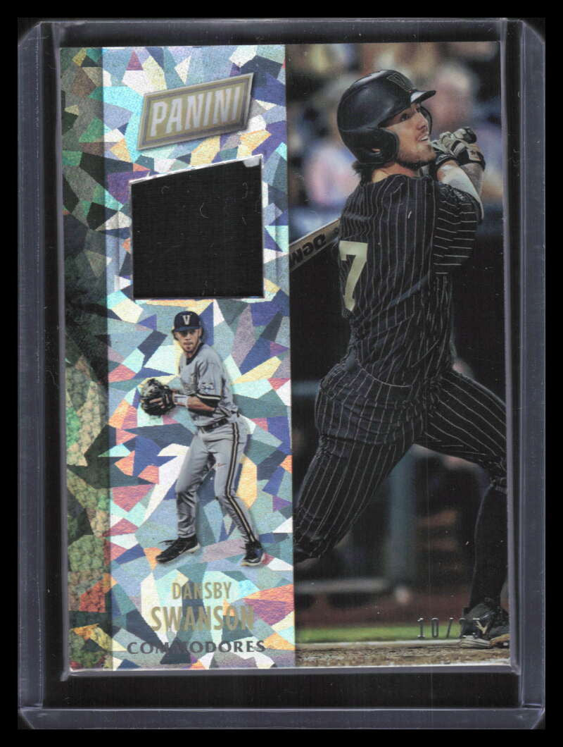 2016 Panini Black Friday Jerseys Cracked Ice Dansby Swanson Rookie Jersey 10/25