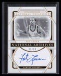 2020-21 Panini National Treasures National Archives Ink Gold Fat Lever Auto 1/10