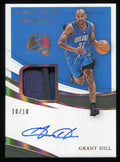 2020-21 Immaculate Sneaker Swatches Signatures 8 Grant Hill Shoe Auto 10/10