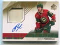 2015-16 SP Authentic Limited Autographs 52 Jason Pominville Patch Auto 40/100
