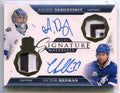 2017-18 The Cup Signature Patches sp2vh Hedman Vasilevskiy Dual Patch Auto 22/35