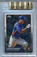 DELETE 125945 2015 Topps Chrome 205 Carlos Correa Rookie SP BGS 9.5 GEM MINT 0011614965