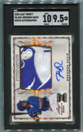 DELETE 125965 2020 Leaf Trinity Autographs pabd1 Brennen Davis Rookie Patch Auto SGC 9.5 10