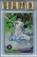 2016 Bowman's Best Autograph Green Refractor Carlos Correa Auto 20/99 BGS 9.5 10