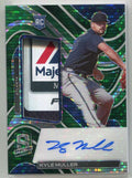 2022 Chronicles Spectra Green Kyle Muller Rookie Majestic Logo Patch Auto 5/5