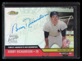 2002 Finest Moments Autographs FMABR Bobby Richardson Auto