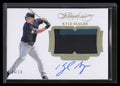 2017 Panini Flawless Patch Autographs Gold 25 Kyle Seager Patch Auto 5/10