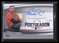 2022 Topps Postseason Performance Autographs PPACC Carlos Correa Auto 11/50
