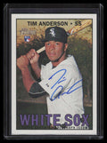 DELETE 126399 2016 Topps Heritage Real One Autographs ROATA Tim Anderson Rookie Auto