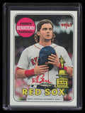 DELETE 126407 2018 Topps Heritage Real One Autographs Red Ink Andrew Benintendi Auto 44/69