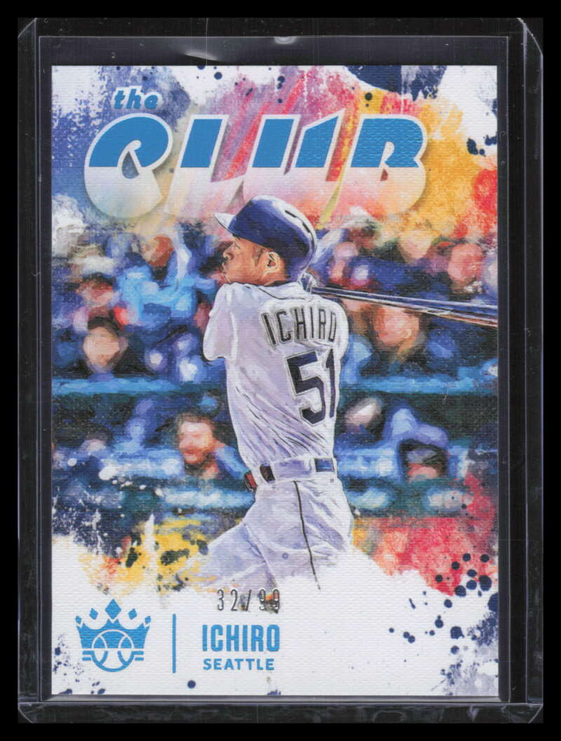 2021 Diamond Kings The Club Holo Blue 9 Ichiro Suzuki 32/99