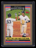 2006 Topps Update Gold uh183 Derek Jeter PH 388/2006 Postseason Highlights