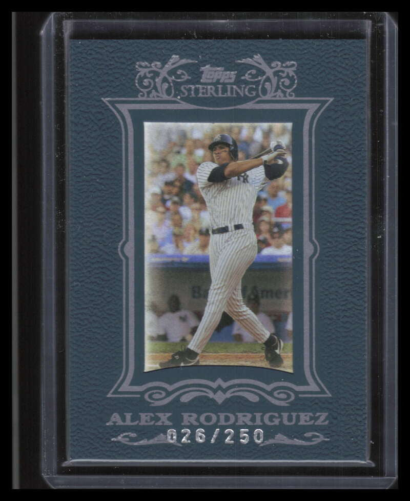 2007 Topps Sterling 244 Alex Rodriguez 26/250