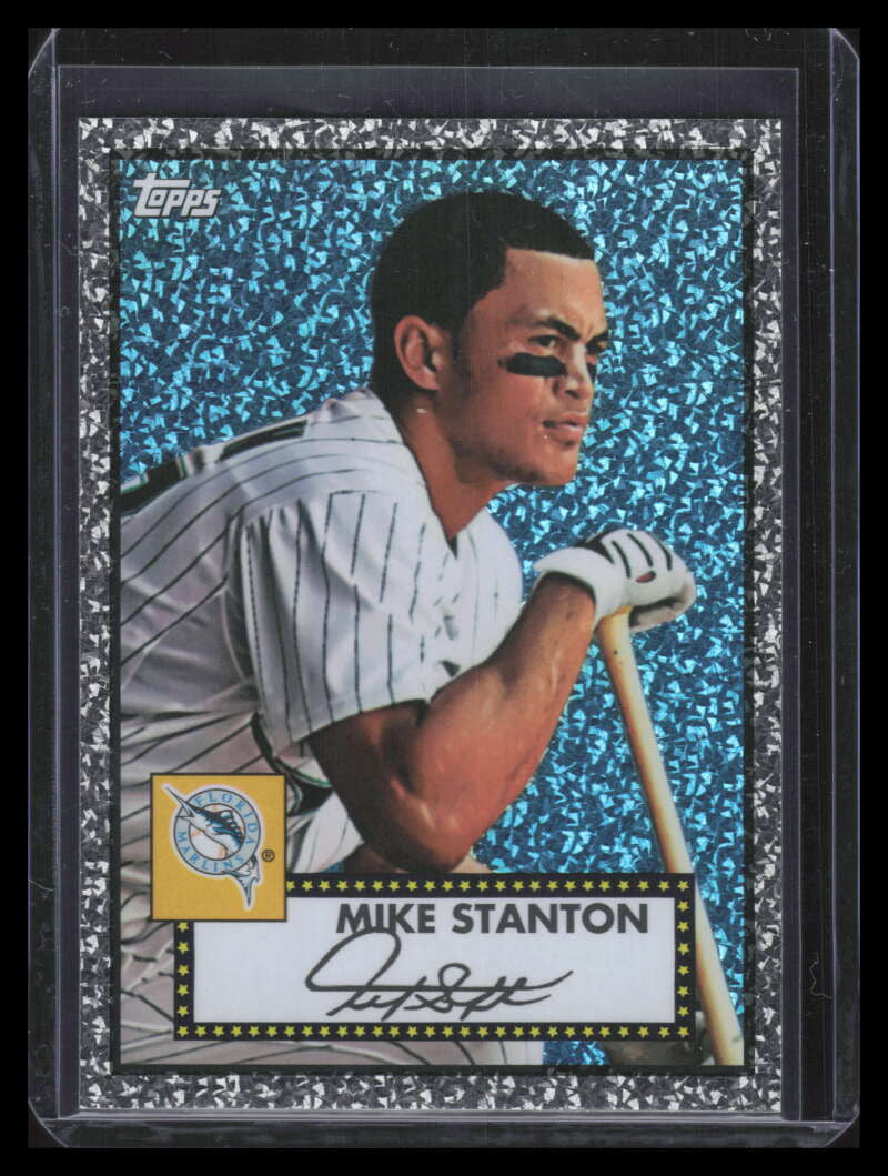 2011 Topps Black Diamond Wrapper Redemption 58 Mike Giancarlo Stanton