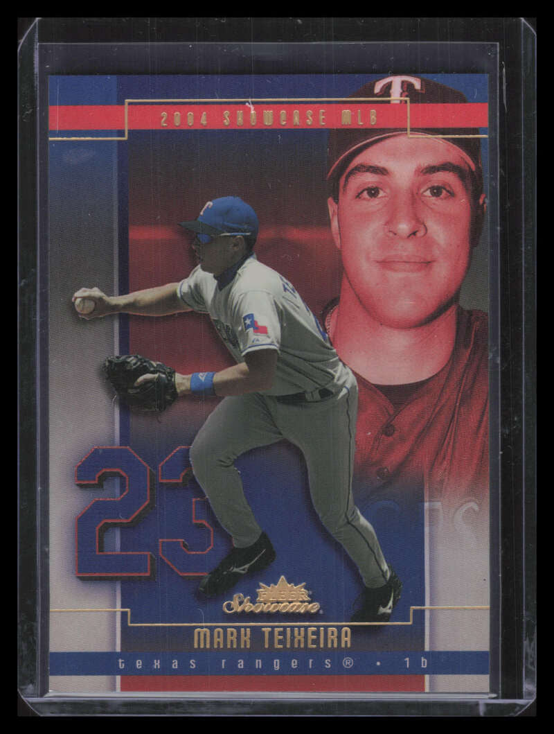 2004 Fleer Showcase Legacy 33 Mark Teixeira 40/99