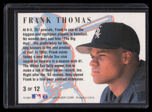 1994 Ultra Home Run Kings 3 Frank Thomas