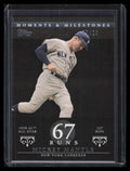 2007 Topps Moments &amp; Milestones Black 169-67 Mickey Mantle 27/29