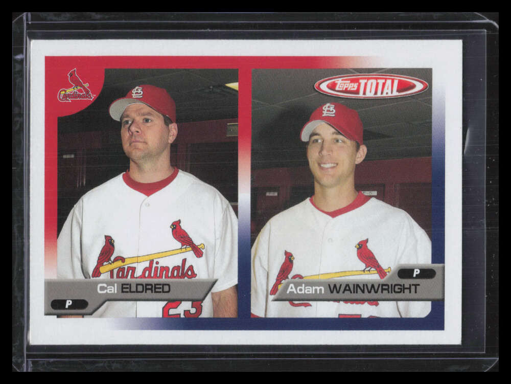 2005 Topps Total 613 Cal Eldred Adam Wainwright (b)