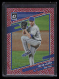2021 Donruss Optic Red Dragon Refractor 160 Jacob deGrom 92/110