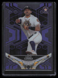 2019 Topps High Tek Purple 22 Carlos Correa 7/99