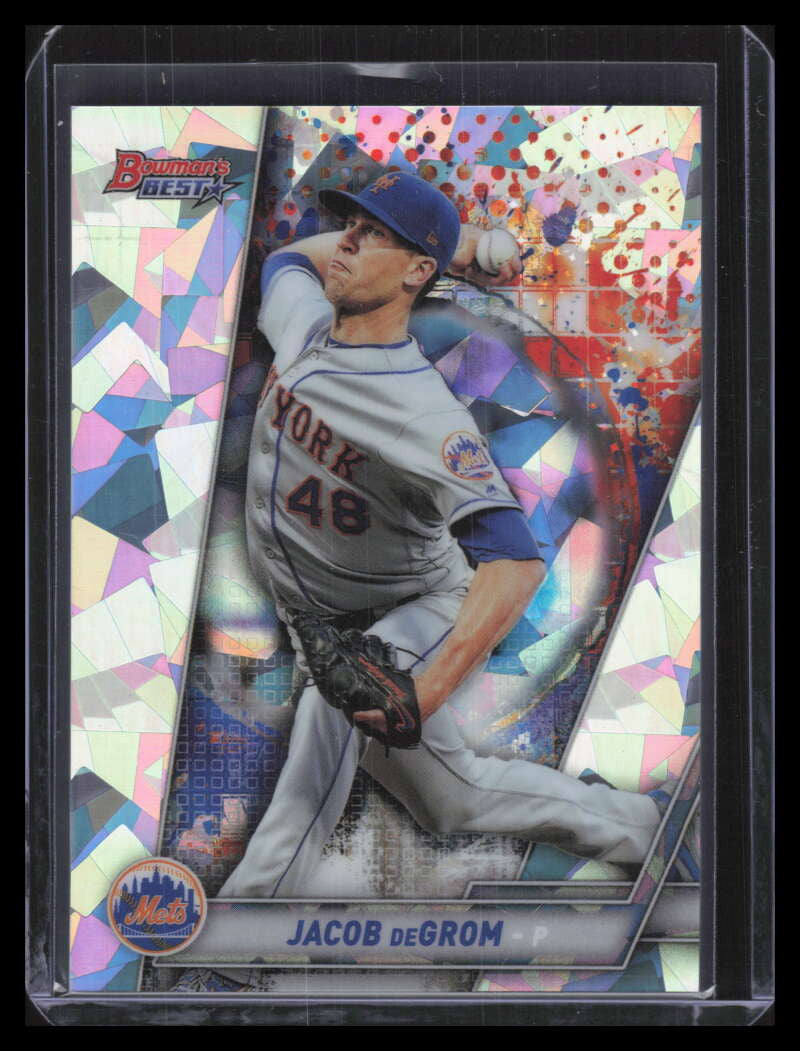 2019 Bowman's Best Atomic Refractor 9 Jacob deGrom