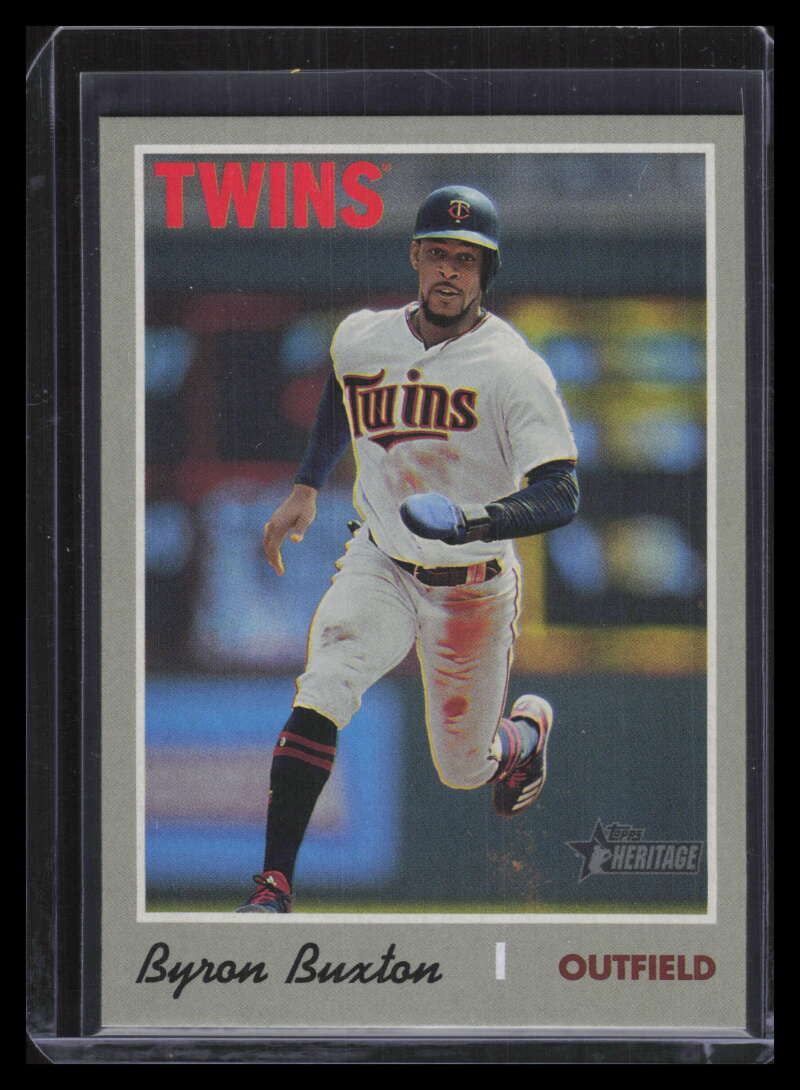 2019 Topps Heritage Action Variations 539 Byron Buxton