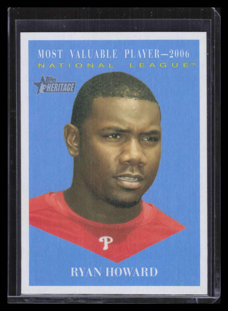 2010 Topps Heritage 479 Ryan Howard SP