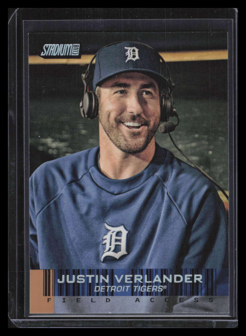 2014 Stadium Club Field Access Rainbow fa21 Justin Verlander 38/99