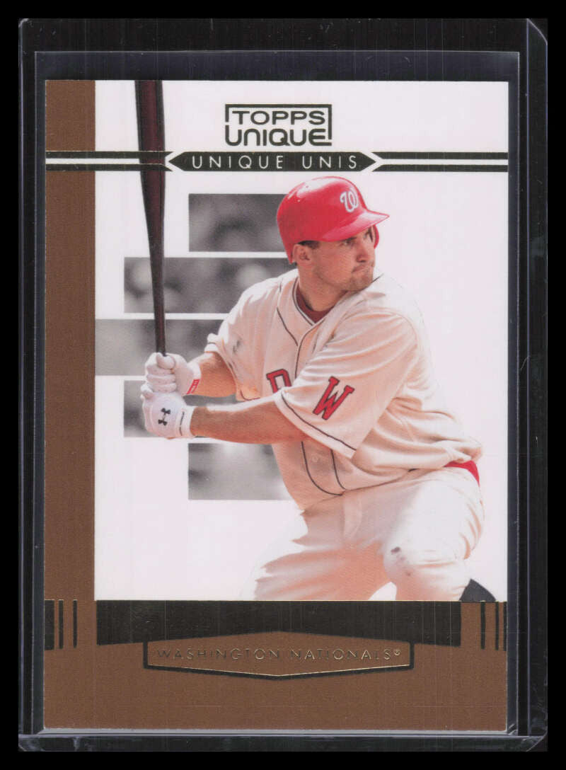 2009 Topps Unique Unique Unis Gold uu20 Ryan Zimmerman 13/25