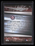2016 Bowman's Best Orange Refractor 52 Stephen Strasburg 2/35