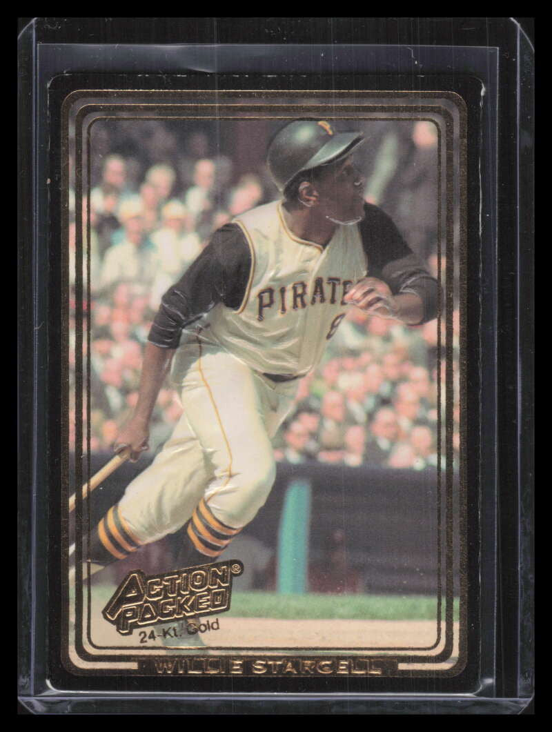 1992 Action Packed ASK 24k Gold 17g Willie Stargell