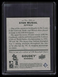 2008 Upper Deck Goudey Mini Green Backs 230 Stan Musial 66/88