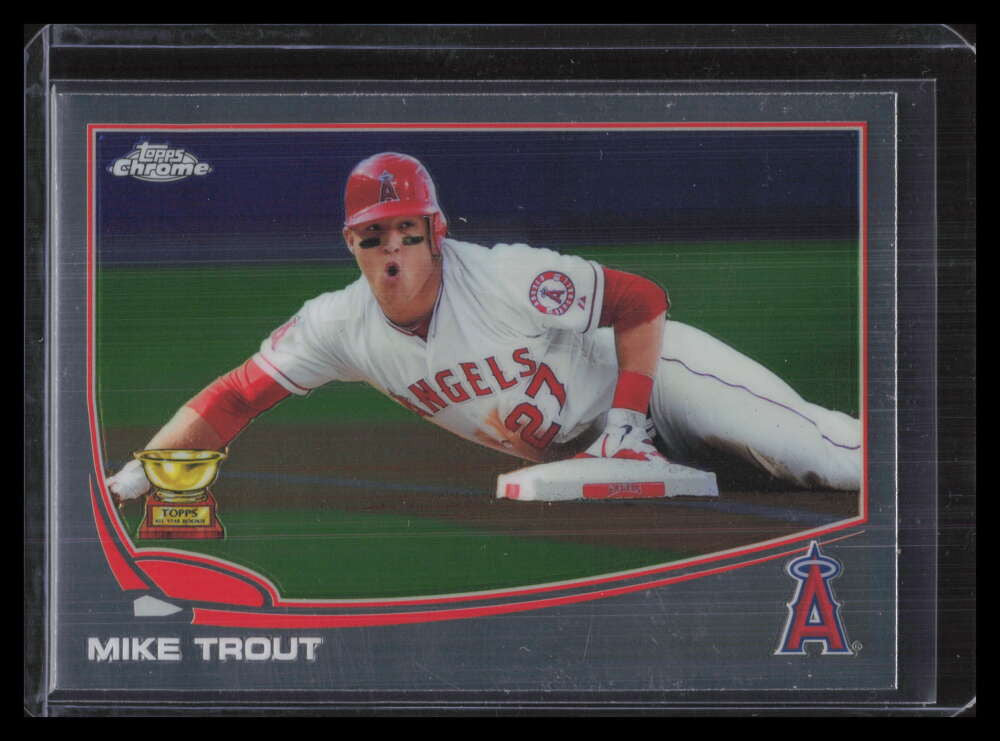 2013 Topps Chrome 1a Mike Trout 124386
