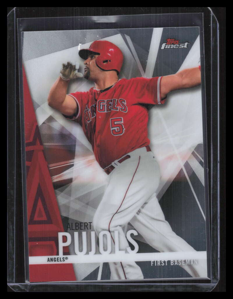 2017 Finest 107 Albert Pujols SP