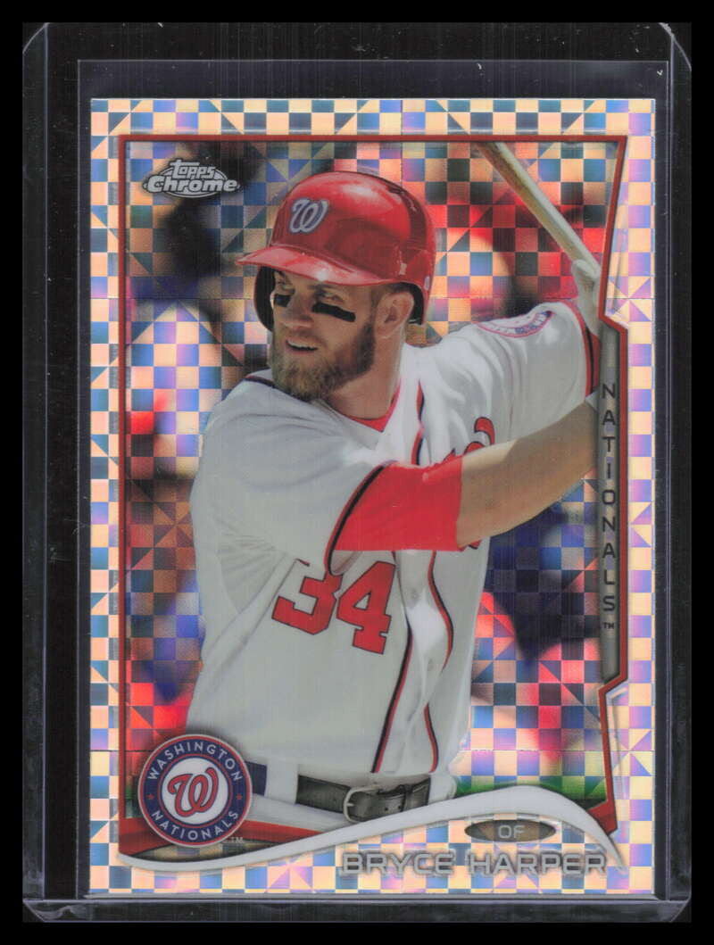 2014 Topps Chrome X-Fractor 150 Bryce Harper
