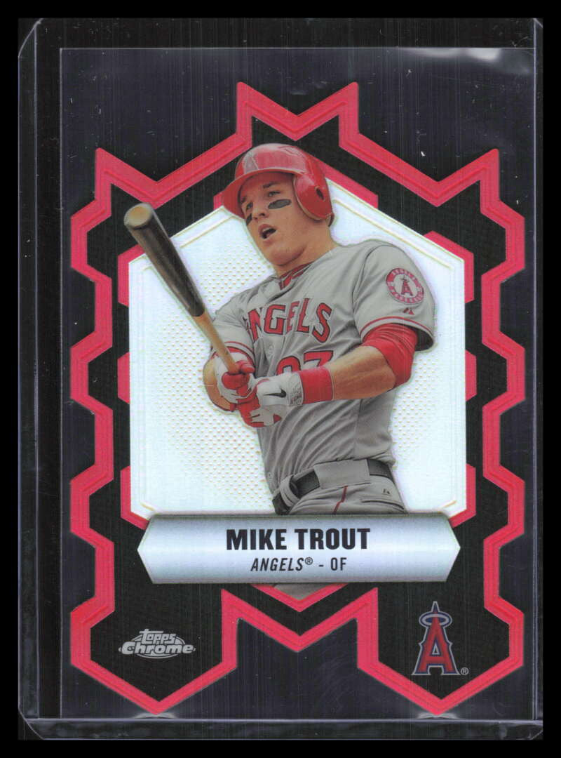 2013 Topps Chrome Chrome Connections Die Cuts CCMT Mike Trout 124442