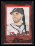 2017 Topps Gallery Orange 80 Freddie Freeman 23/25