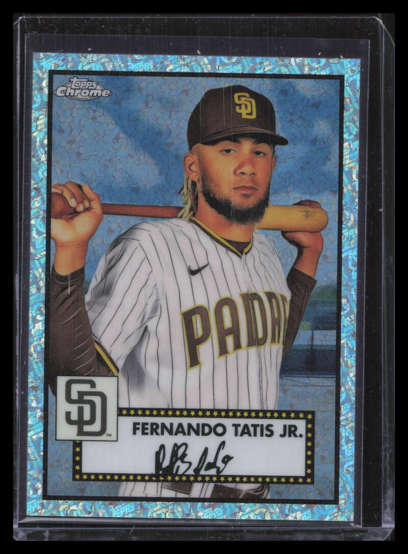 DELETE 127264 2021 Topps Chrome Platinum Diamond 70th Refractor 141 Fernando Tatis Jr. 15/70