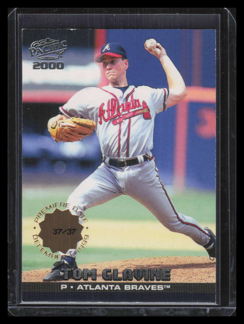 2000 Pacific Premiere Date 35 Tom Glavine 37/37