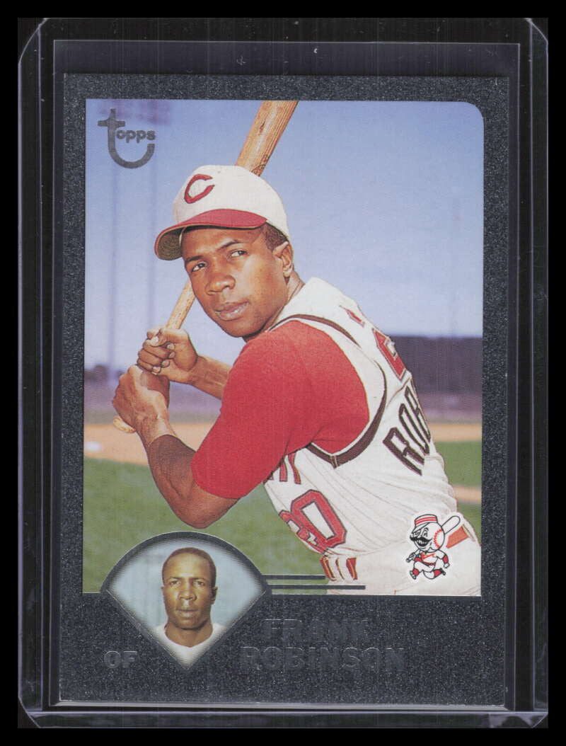 2003 Topps Retired Signature Black 72 Frank Robinson 61/99