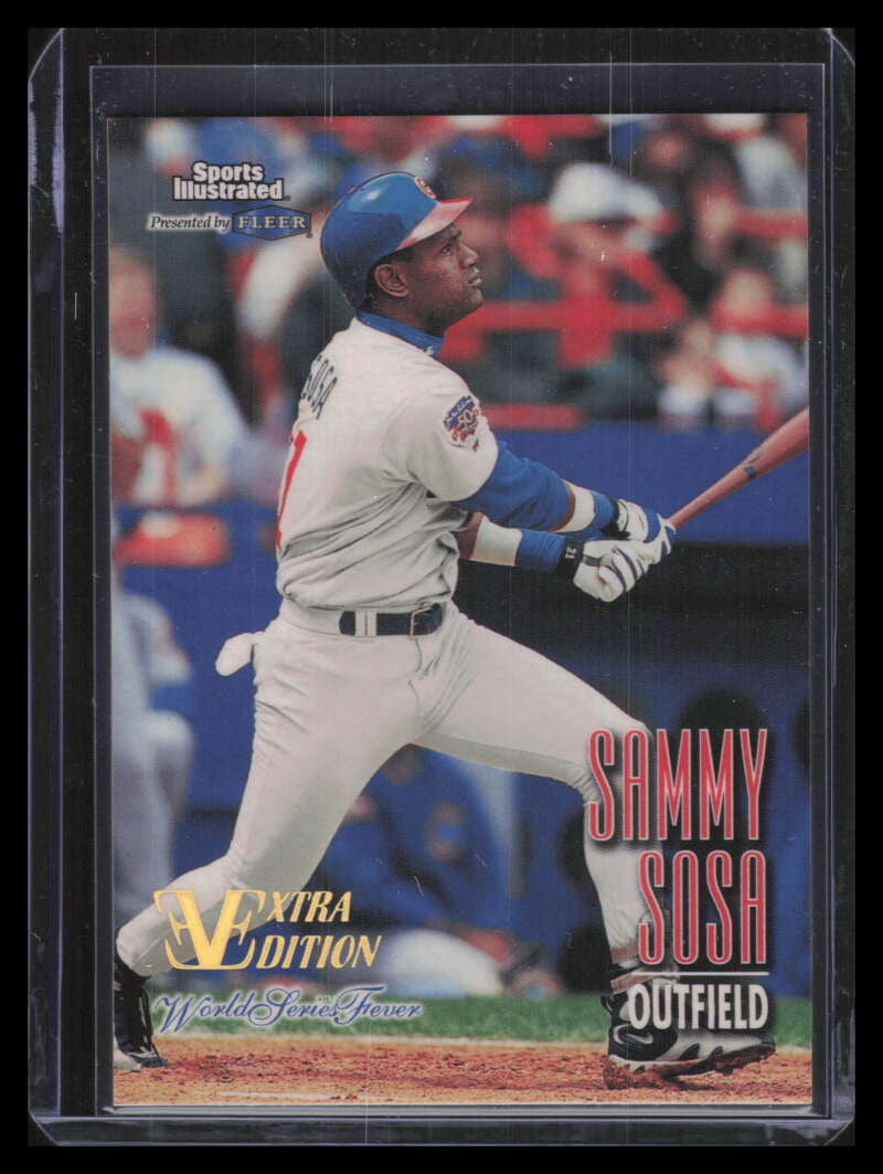 1998 Sports Illustrated World Series Fever Extra Edition 147 Sammy Sosa 71/98