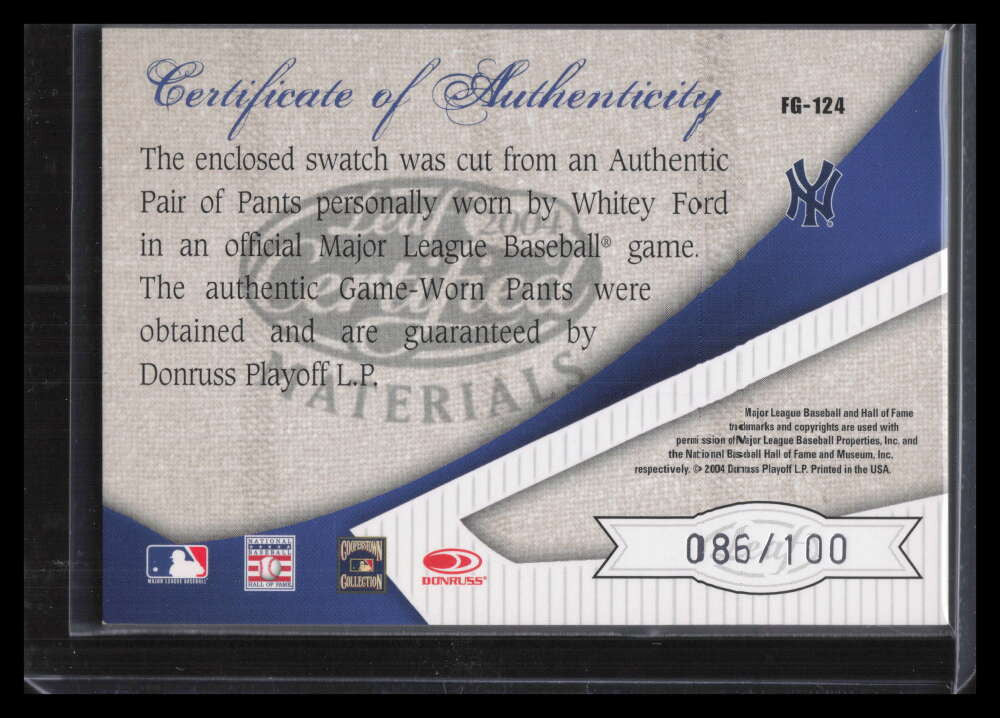 2012 Topps Tier One Relics FT Frank Thomas Bat 56/150