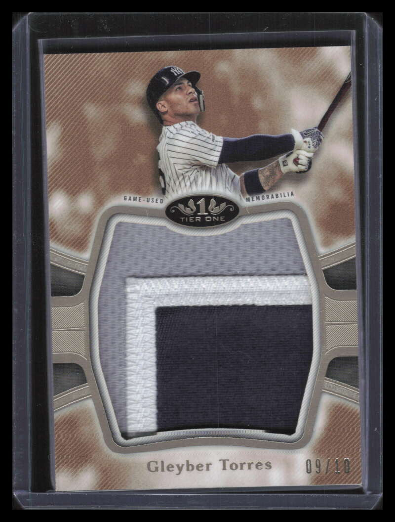 2020 Topps Tier One Prodigious Patches PPGT Gleyber Torres Patch 9/10