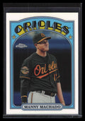 2013 Topps Chrome '72 Chrome 72cmm Manny Machado Rookie (b)