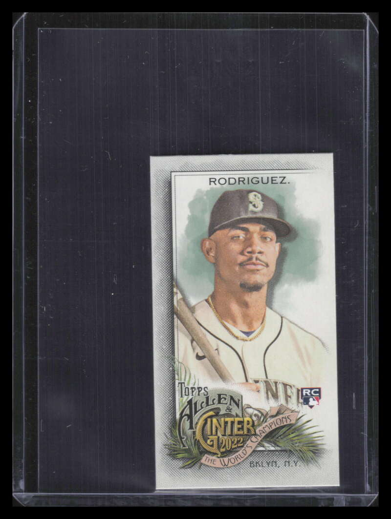 2022 Topps Allen &amp; Ginter Mini 269 Julio Rodriguez Rookie