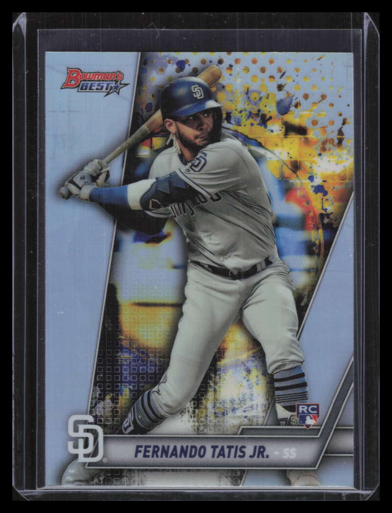 2019 Bowman's Best Refractor 58 Fernando Tatis Jr. Rookie