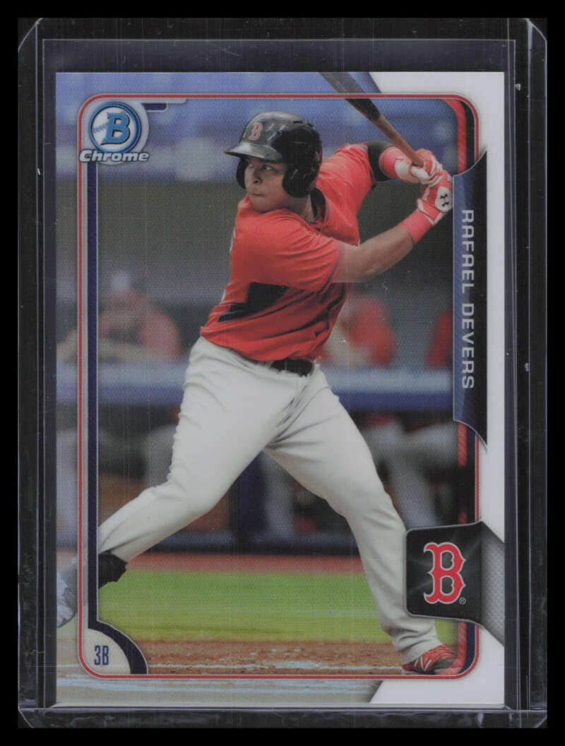 2015 Bowman Chrome Prospects Refractor bcp34 Rafael Devers Rookie 291/499
